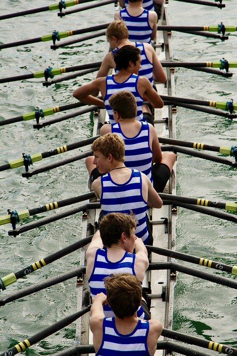 Rowing and team work